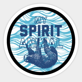 my spirirt animal Sticker